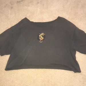 Dragon graphic tee crop top!